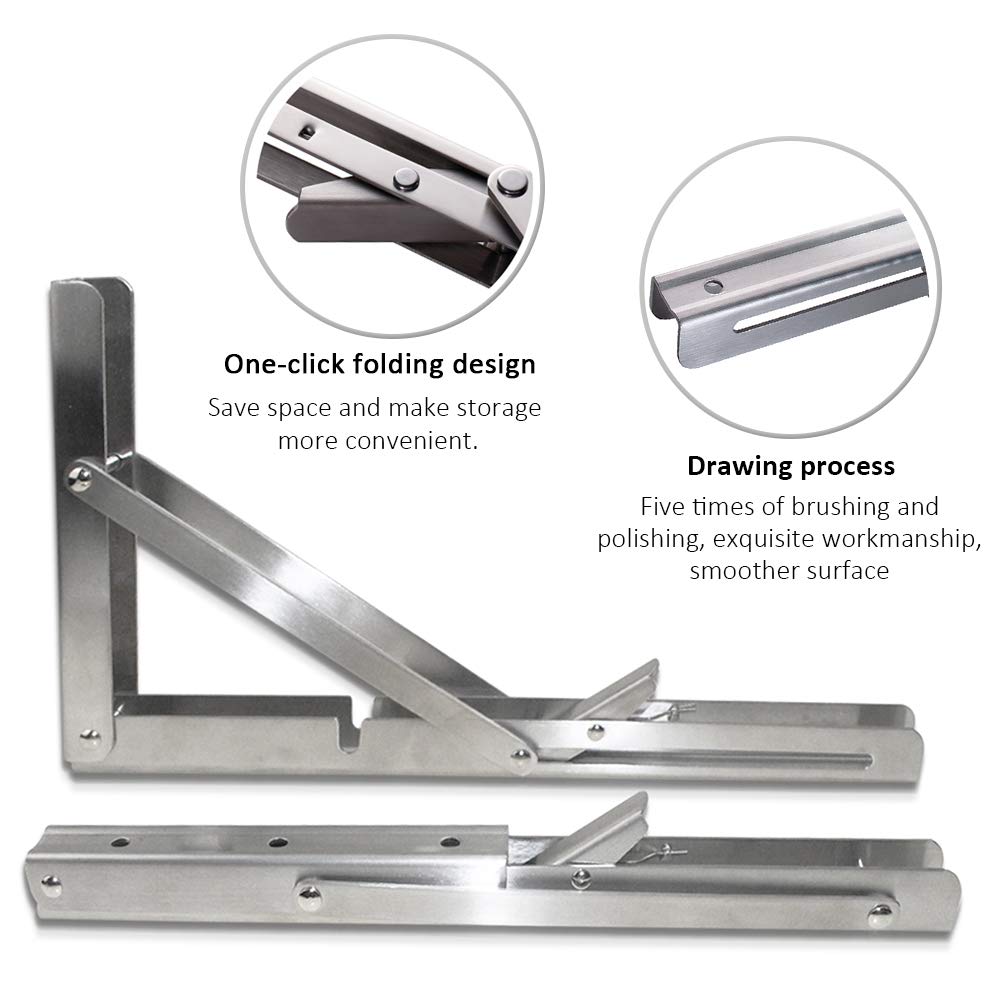 Folding Shelf Brackets (2 Pcs)