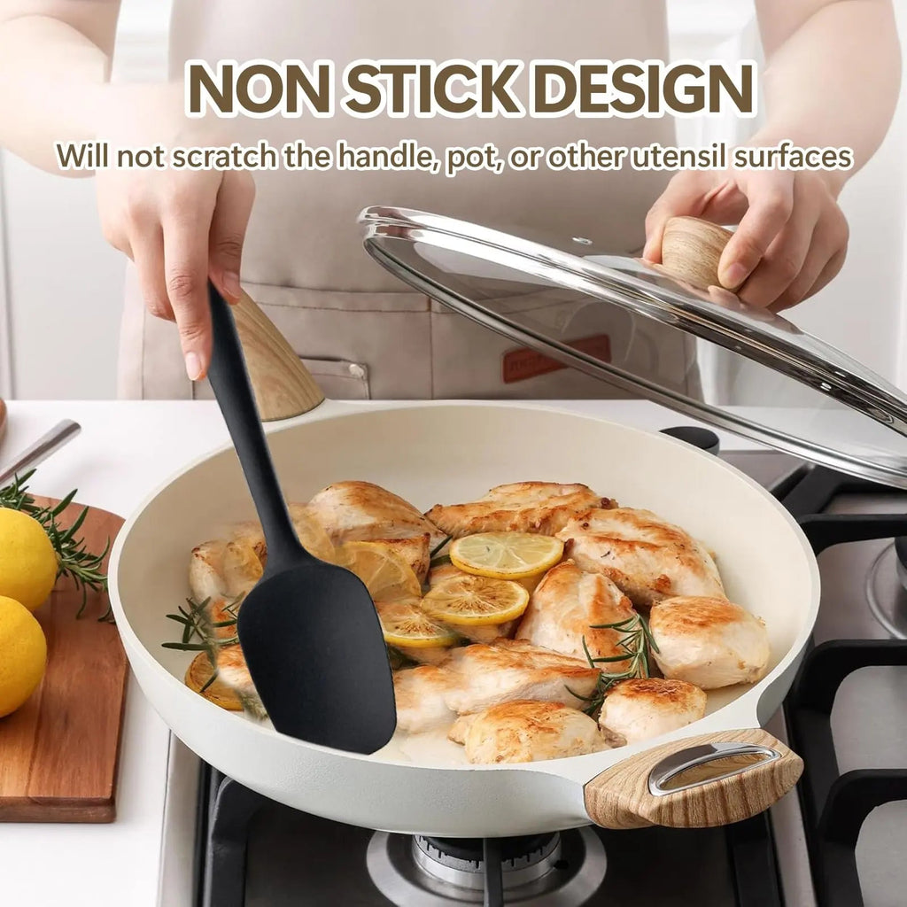 Silicone Spatula Set (9 Pcs)