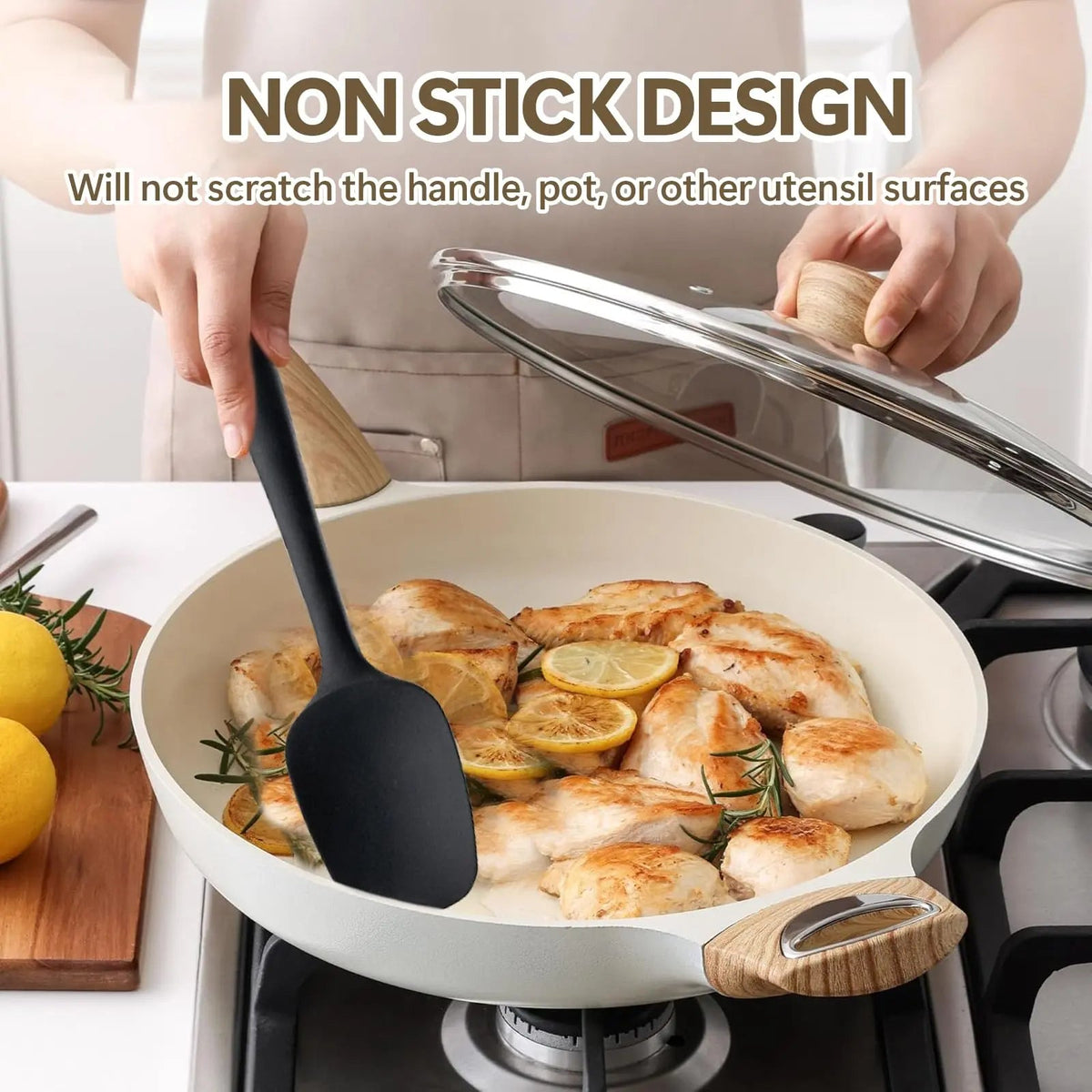 Silicone Spatula Set (9 Pcs)