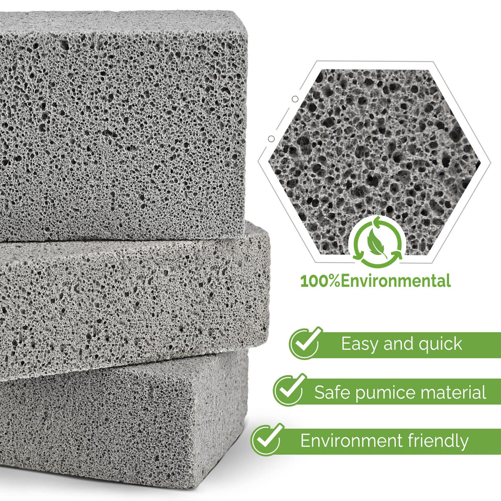 Pumice Grill Cleaning Brick (6 Pack)