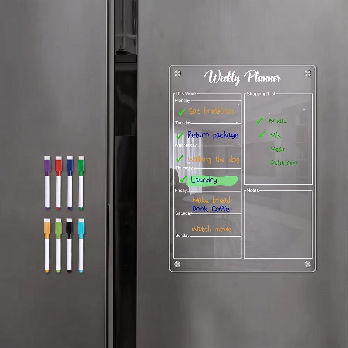 Magnetic Weekly Planner