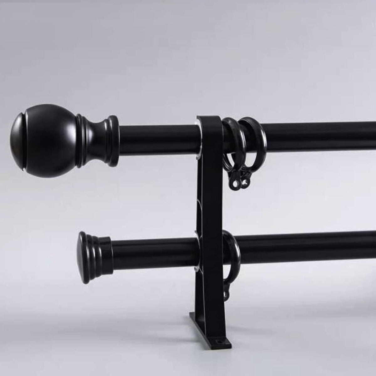 Double Curtain Bracket (2 Pcs)