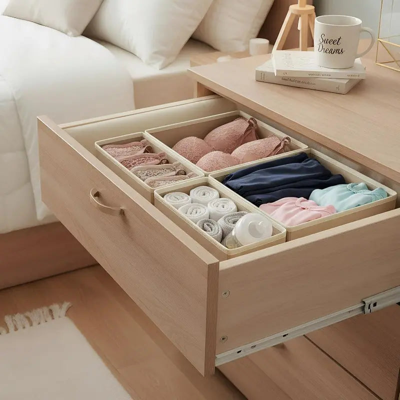 Foldable Drawer Organizer Set (12 Pcs)