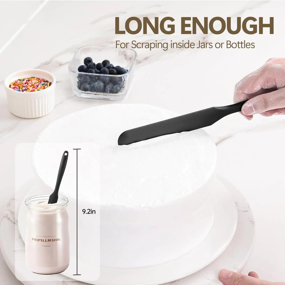 Silicone Spatula Set (9 Pcs)