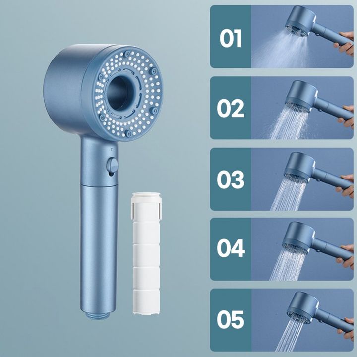 5-Mode Filtered Shower Nozzle