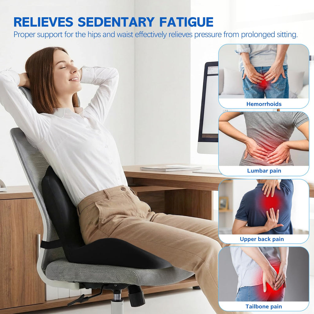 Contoured Memory Foam Seat Cushion