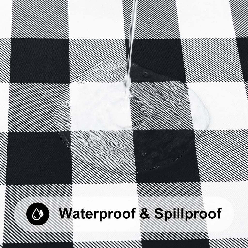 Round Vinyl Tablecloth