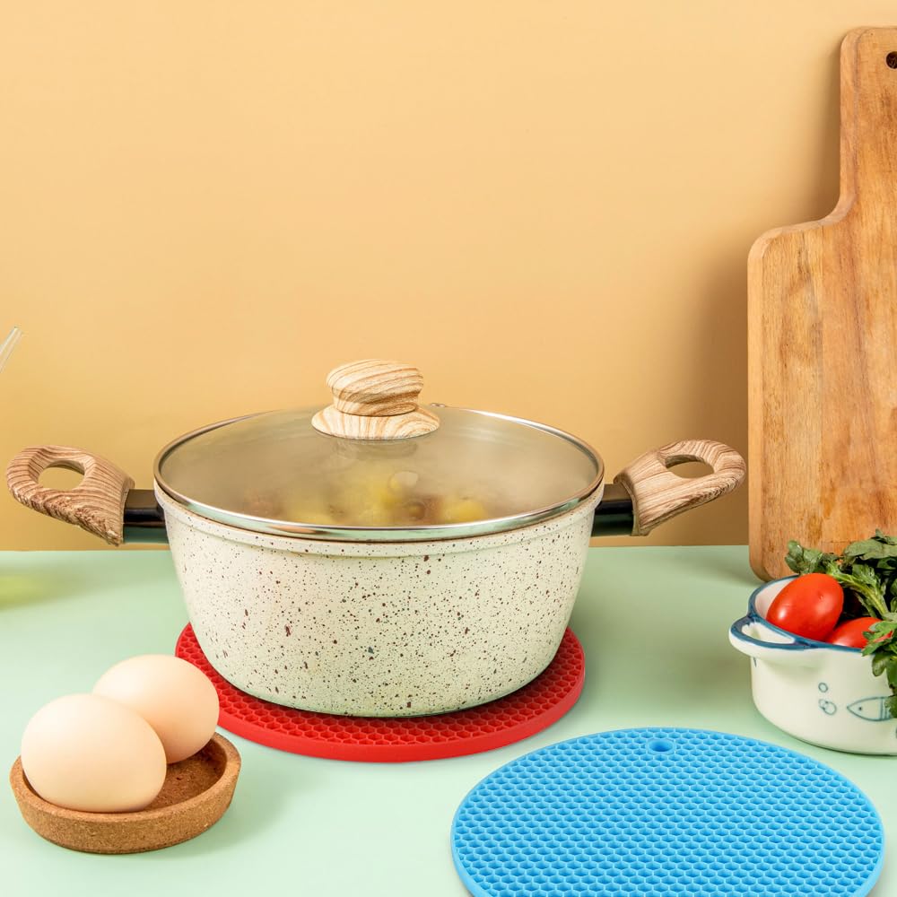 Silicone Trivet Mat (6 pcs)