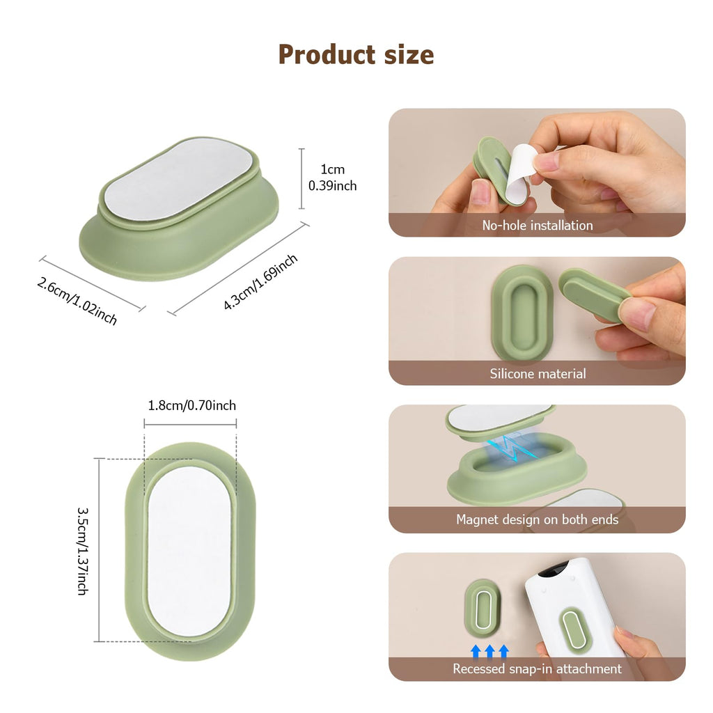 Magnetic Remote Control Holder (3 Pcs)