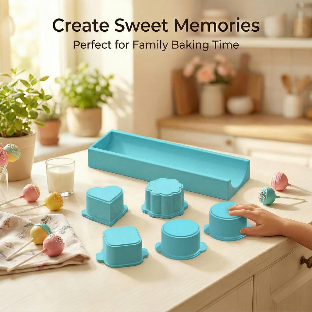 Cake Pop Mold Set (9 pcs)