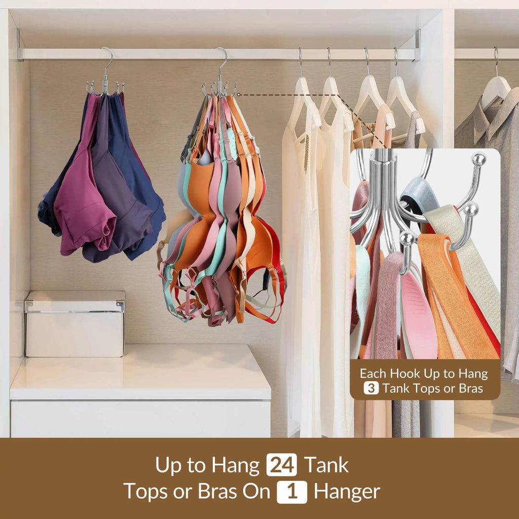 Rotating Bra Organizer Hanger
