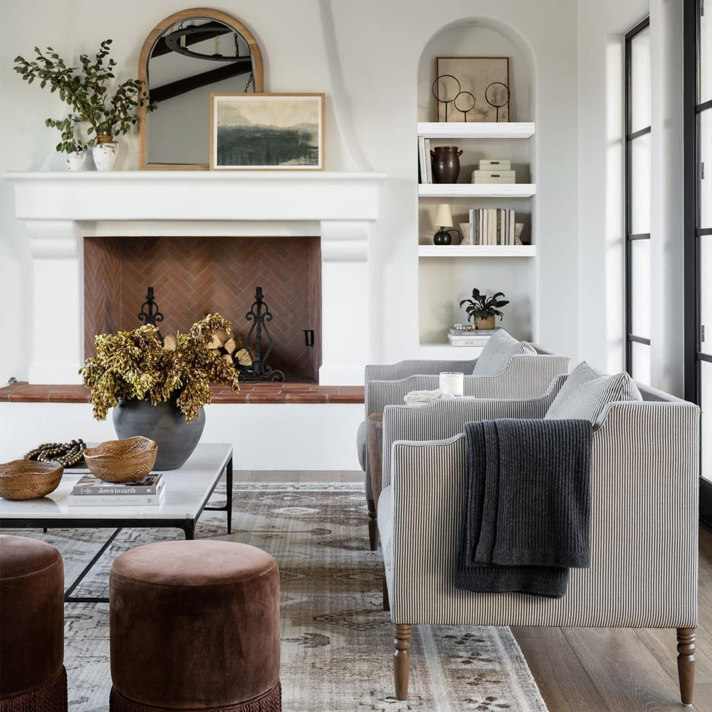 White Wooden Floating Shelf