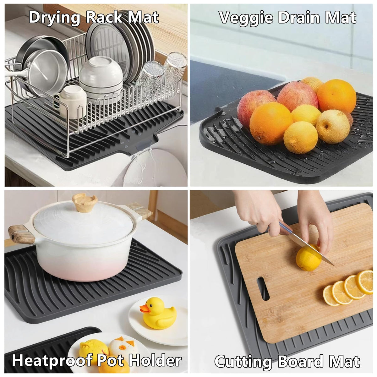 Silicone Countertop Drain Pad