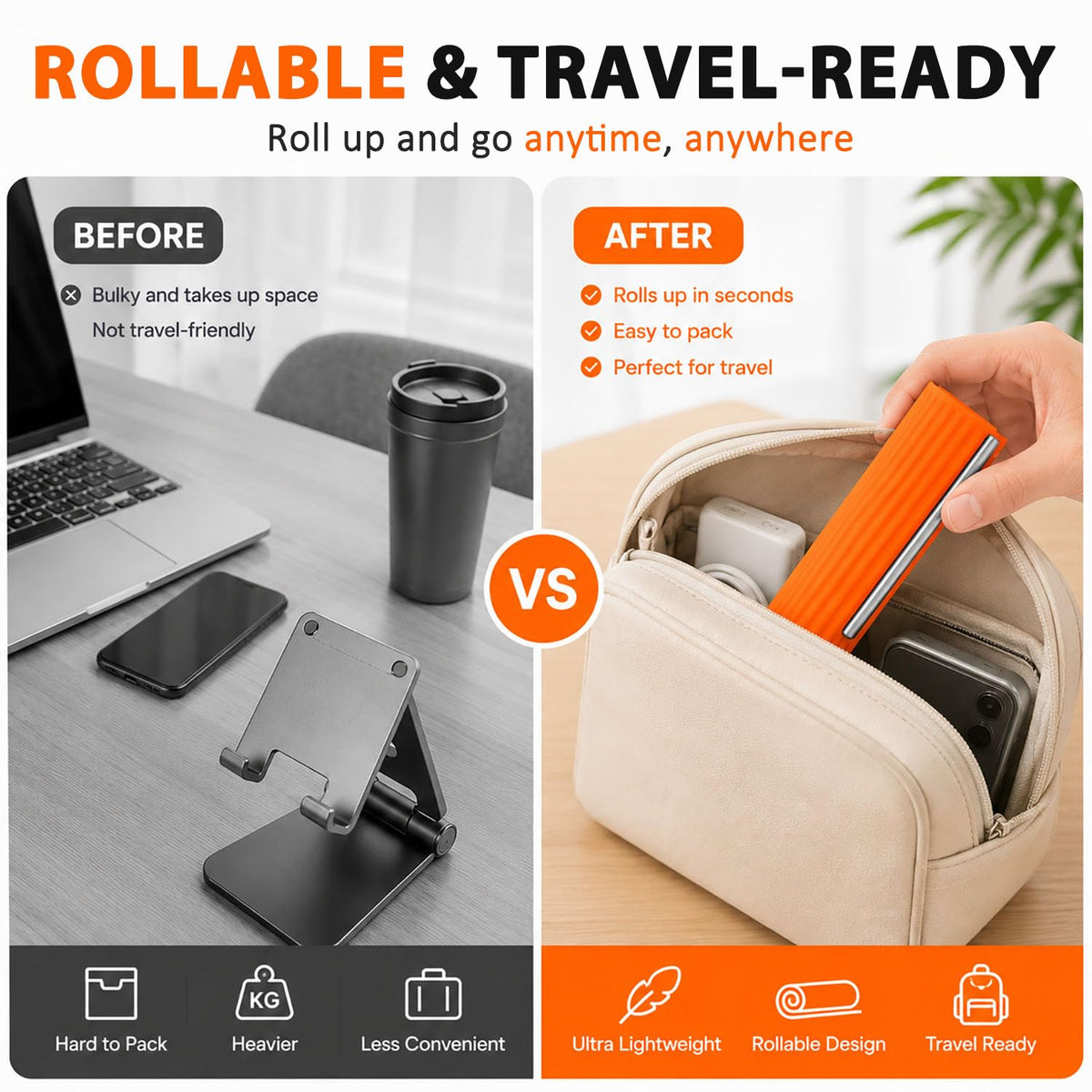 Foldable Silicone Phone Stand