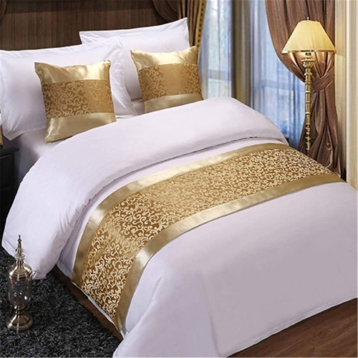 Lace Bed Runner