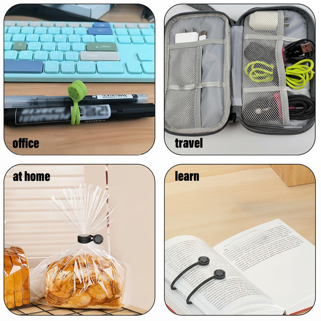 Magnetic Cable Ties (3 Pcs)