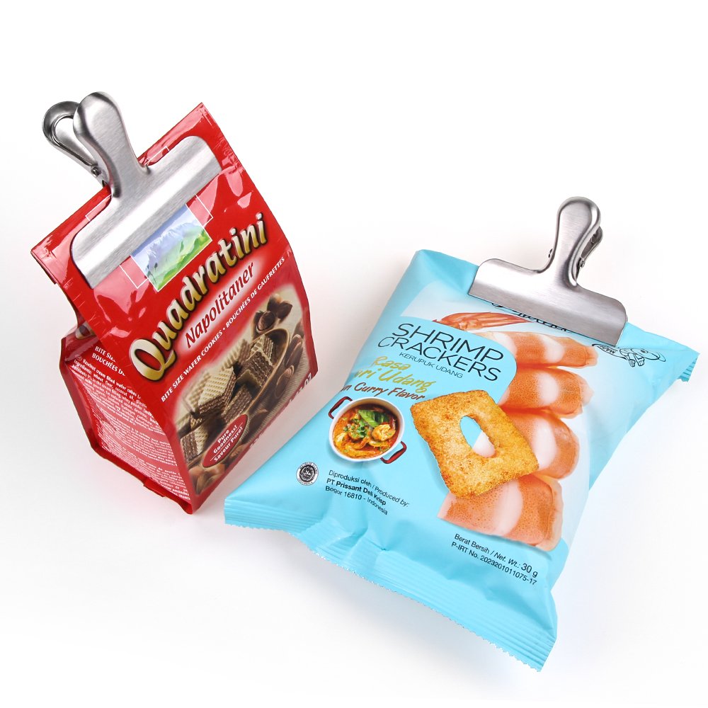 Stainless Steel Bag Clips (3 Pcs)