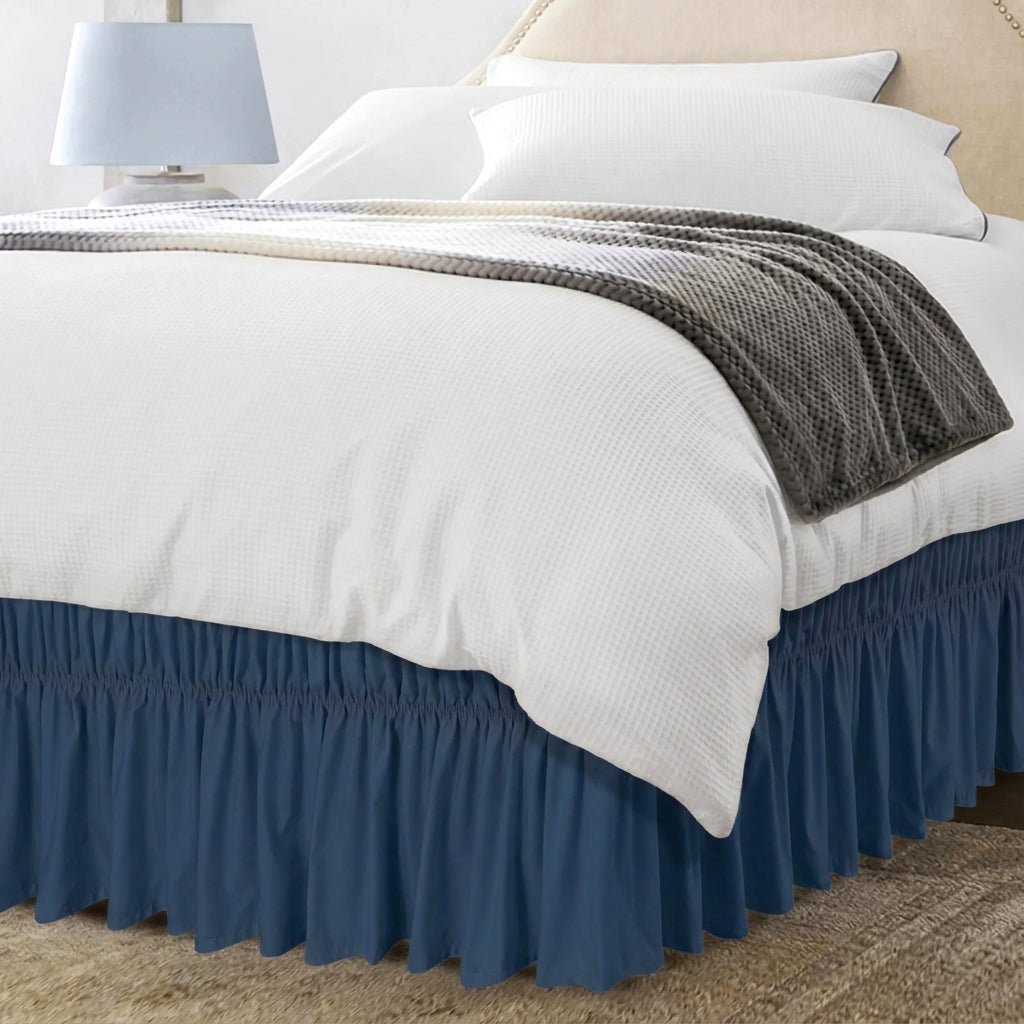Elastic Wrap Bed Ruffle