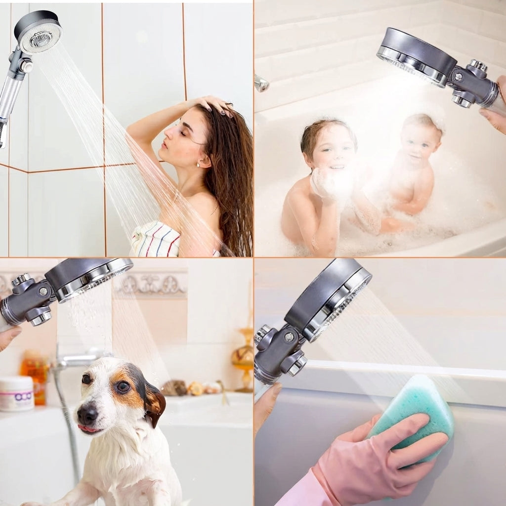 Double-Sided Shower Head