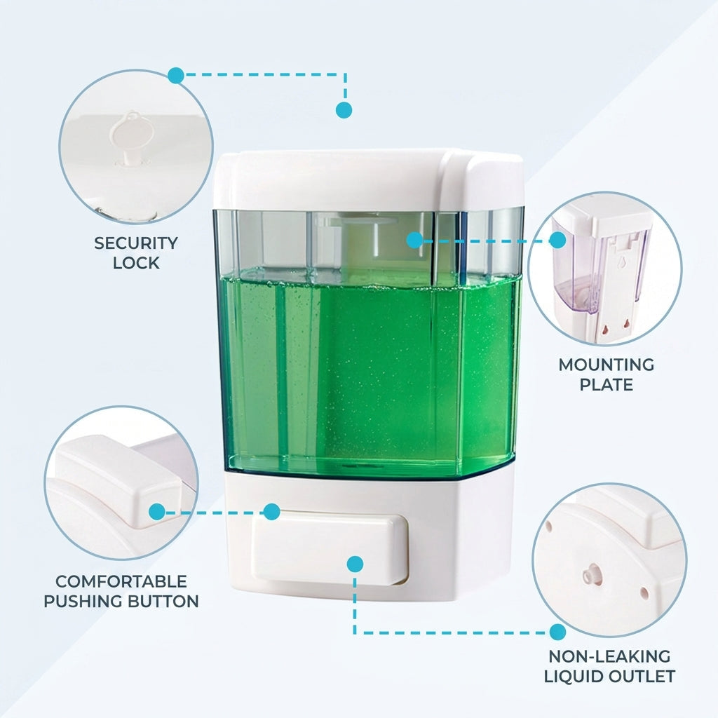 Wall Mounted Soap Dispenser