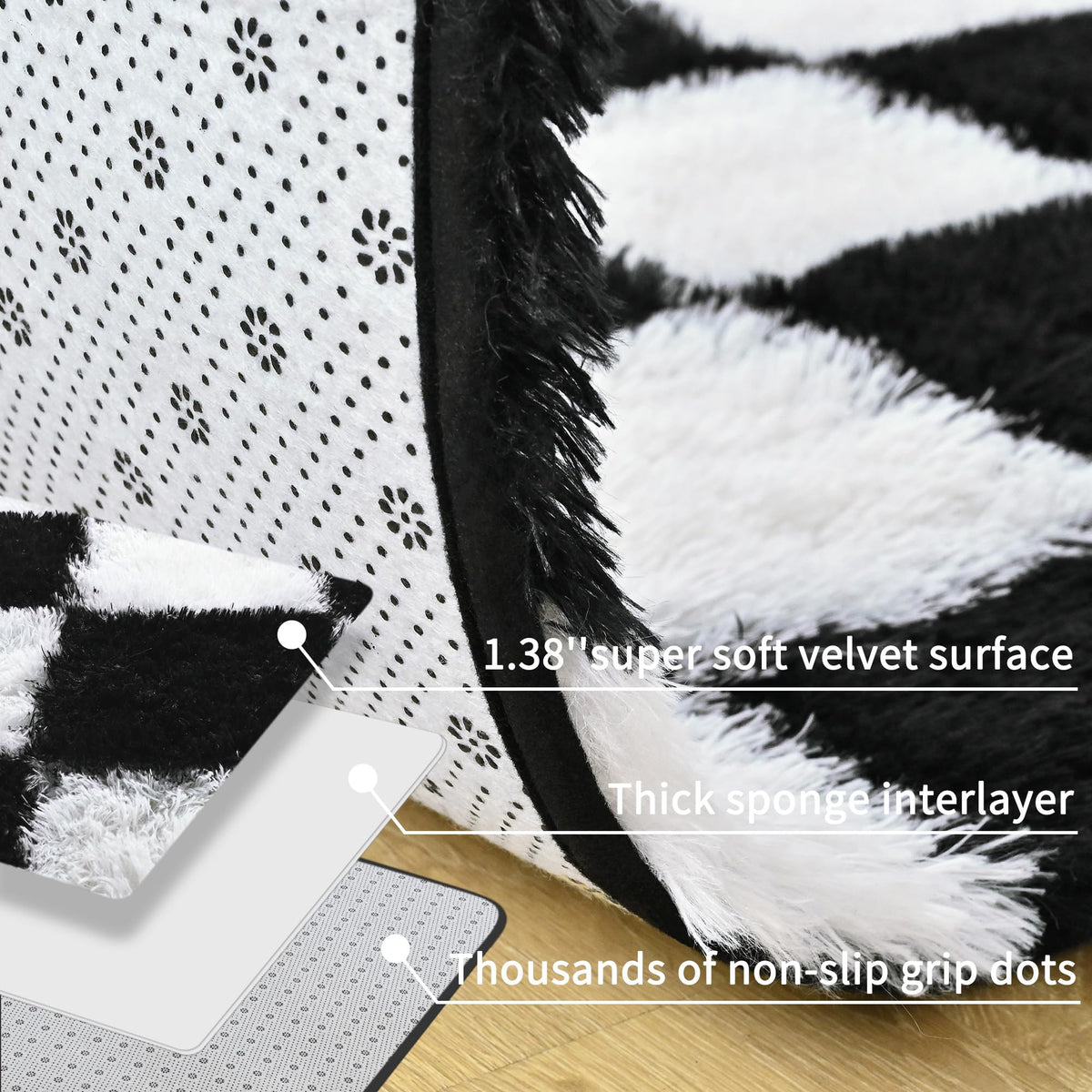 Checkered Area Rug