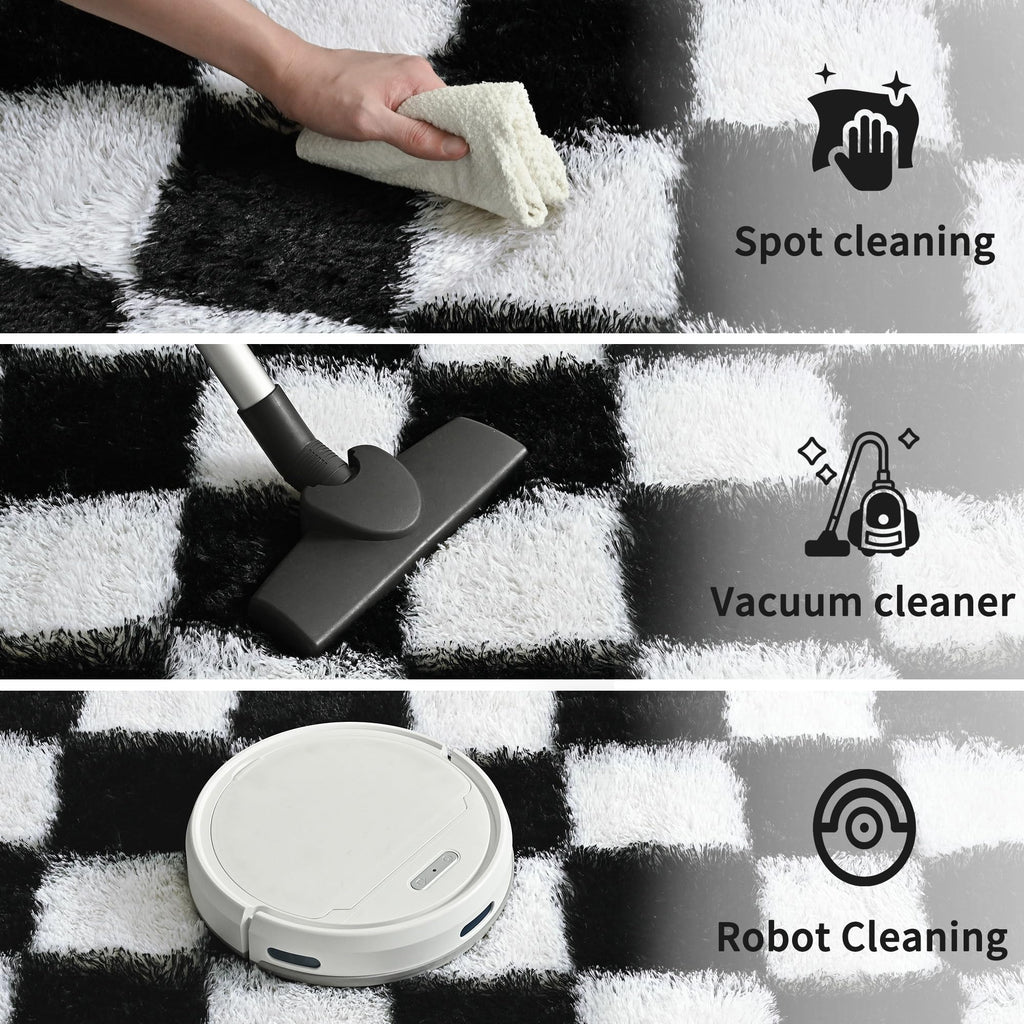 Checkered Area Rug