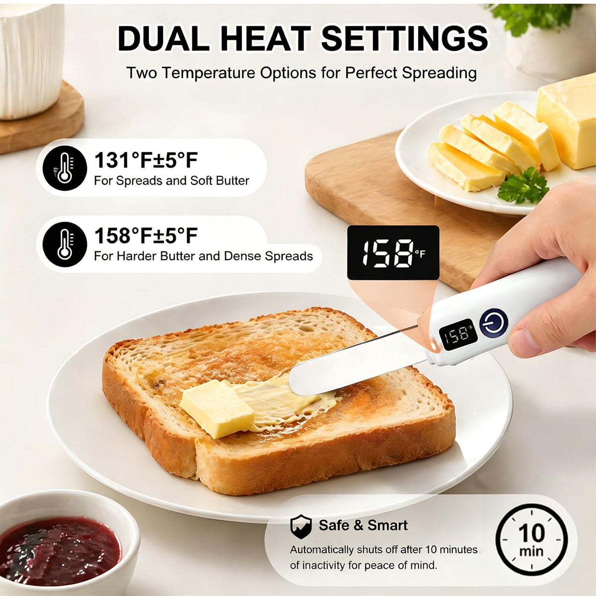 Heated Butter Knife