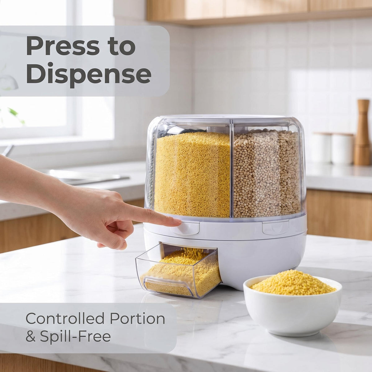 Rotating Food Dispenser