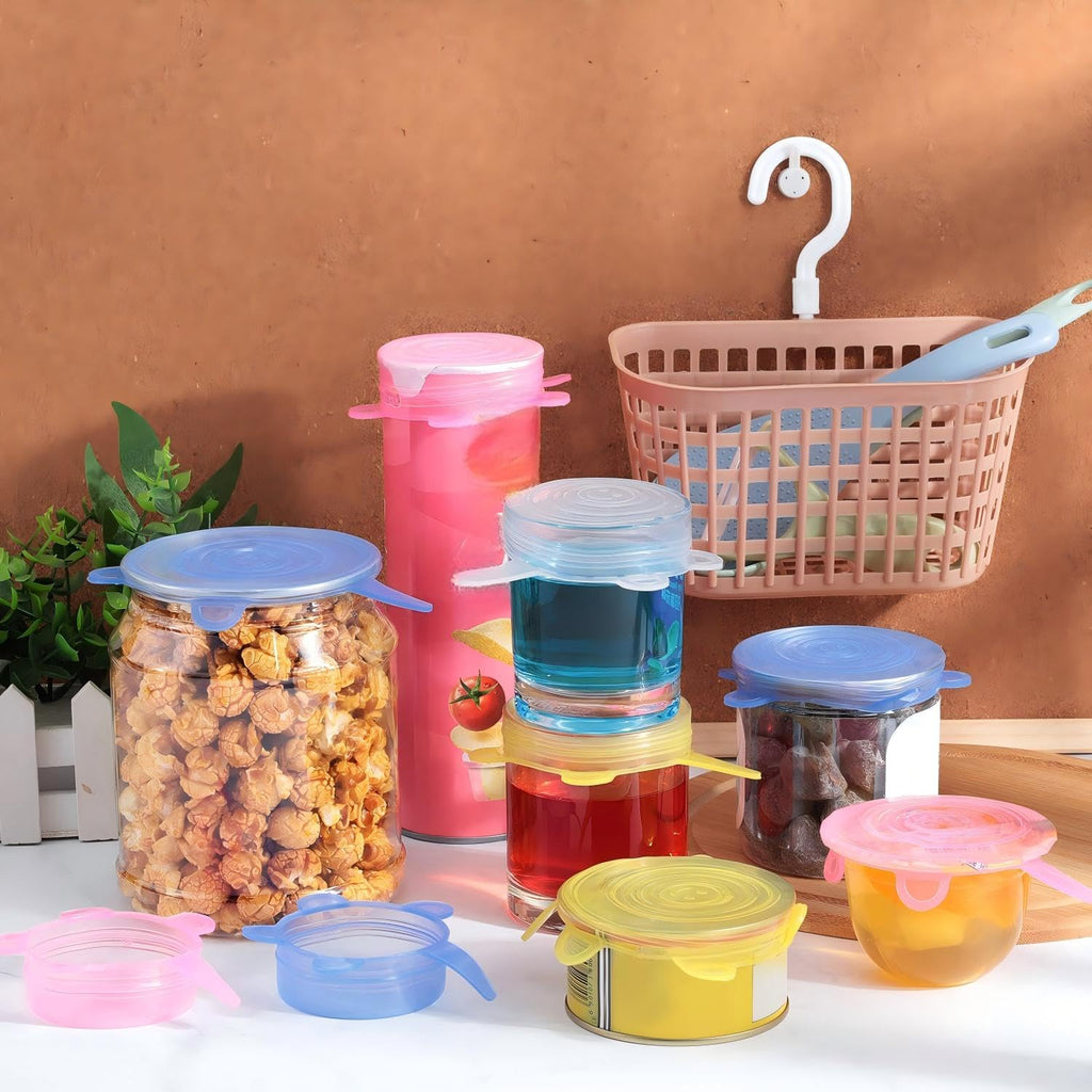 Reusable Silicone Jar Covers (12 pcs)