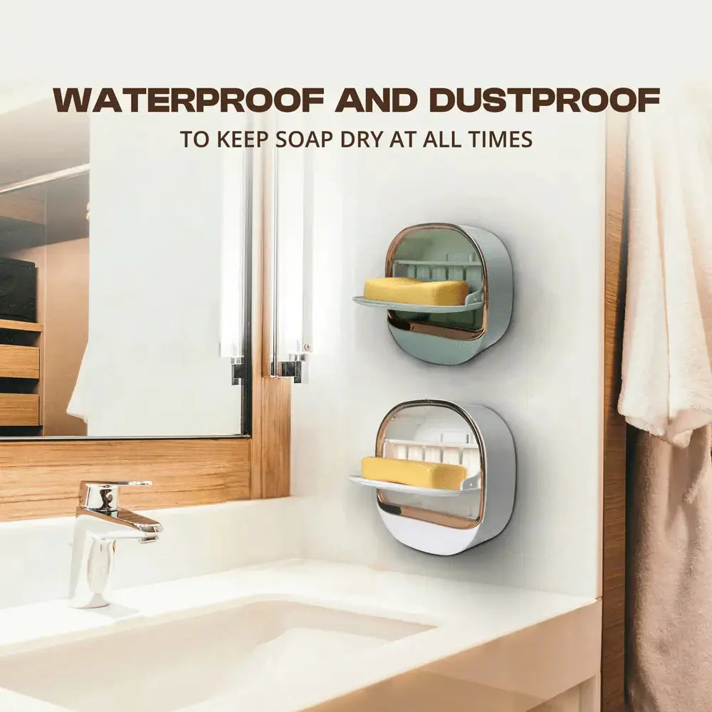 Wall Mounted Soap Holder (2 Pcs)