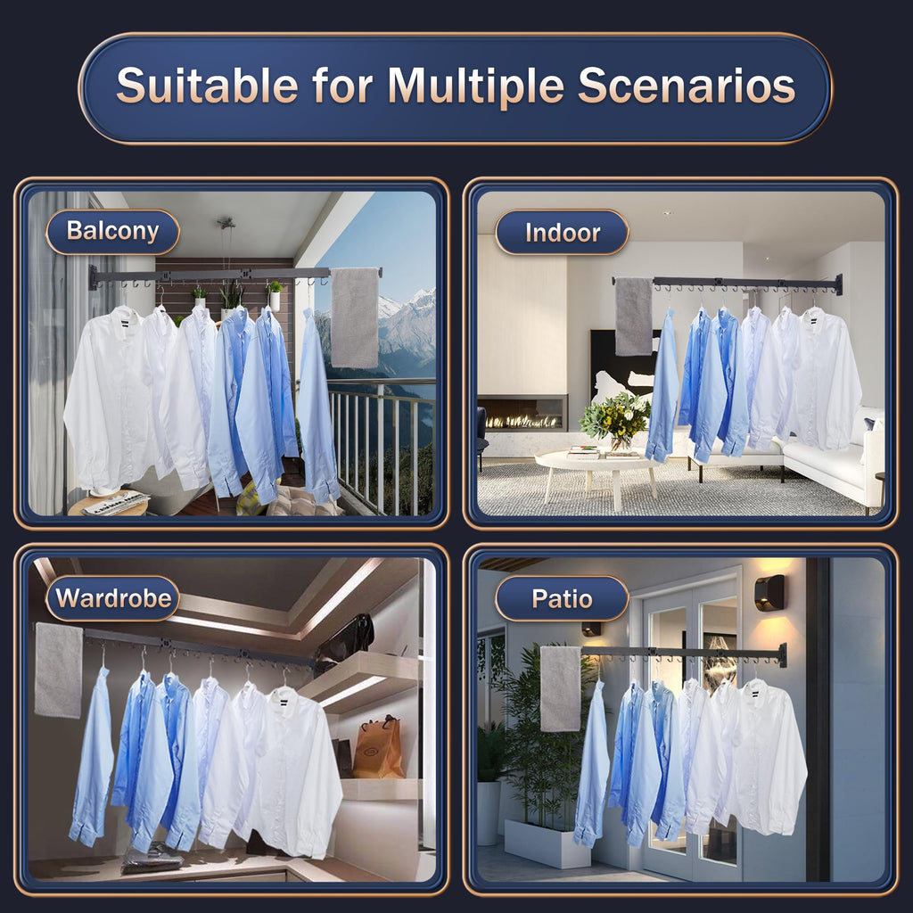 Retractable Laundry Hanger
