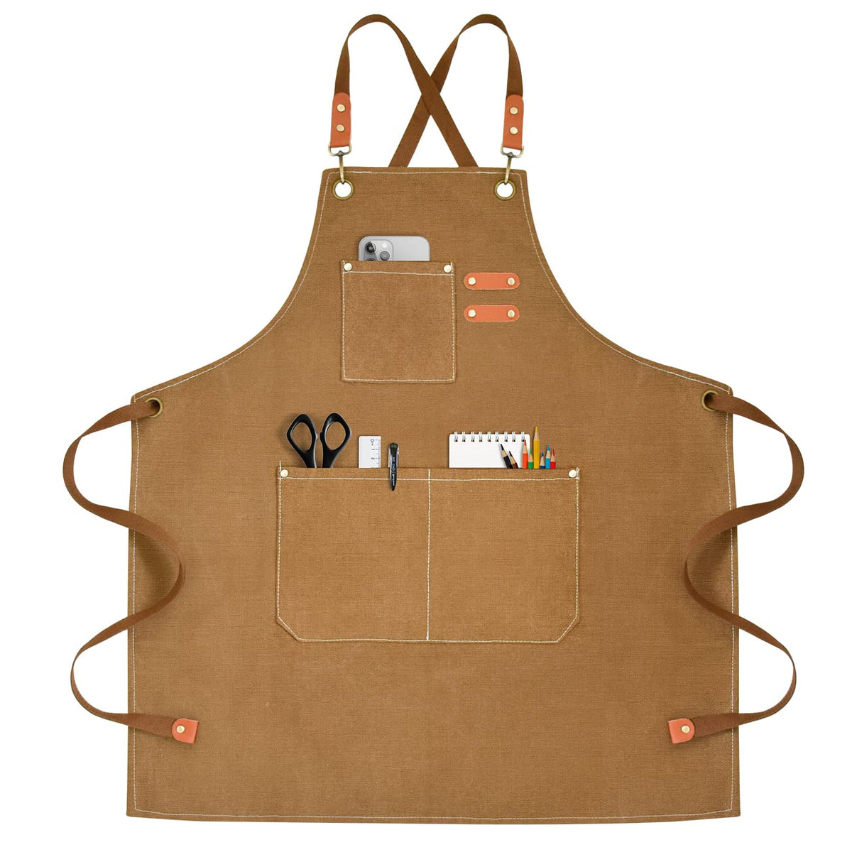 Canvas Cross Back Chef Apron