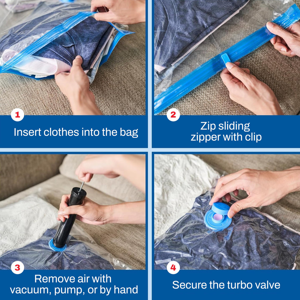 Jumbo Vacuum Storage Bags (5 Pcs)