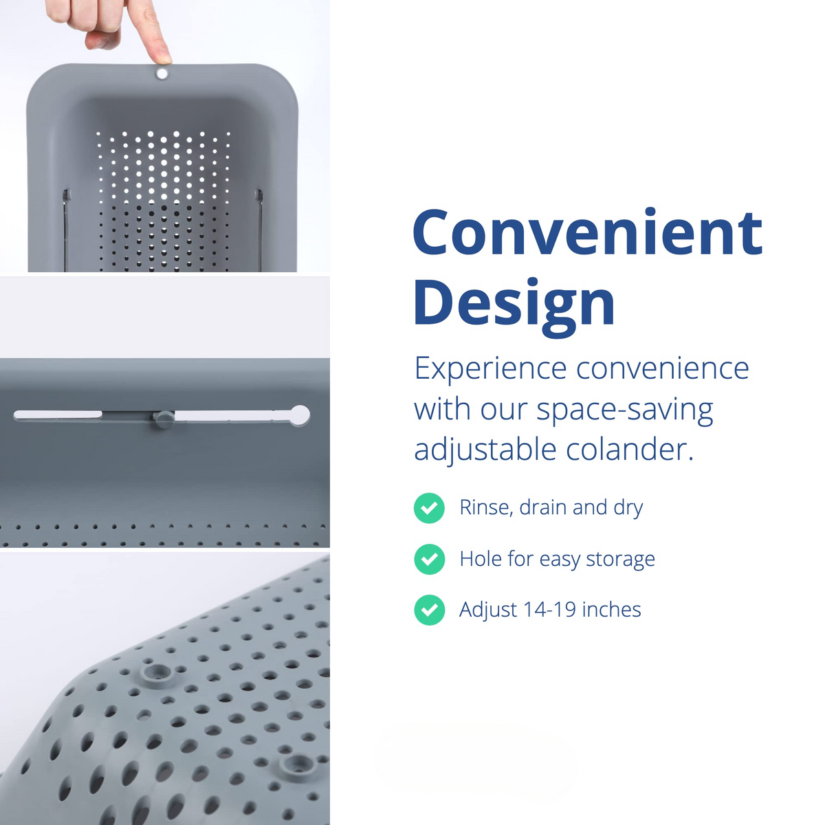 Retractable Sink Drain Basket