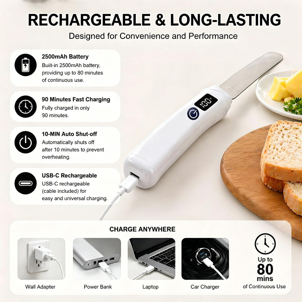 Heated Butter Knife