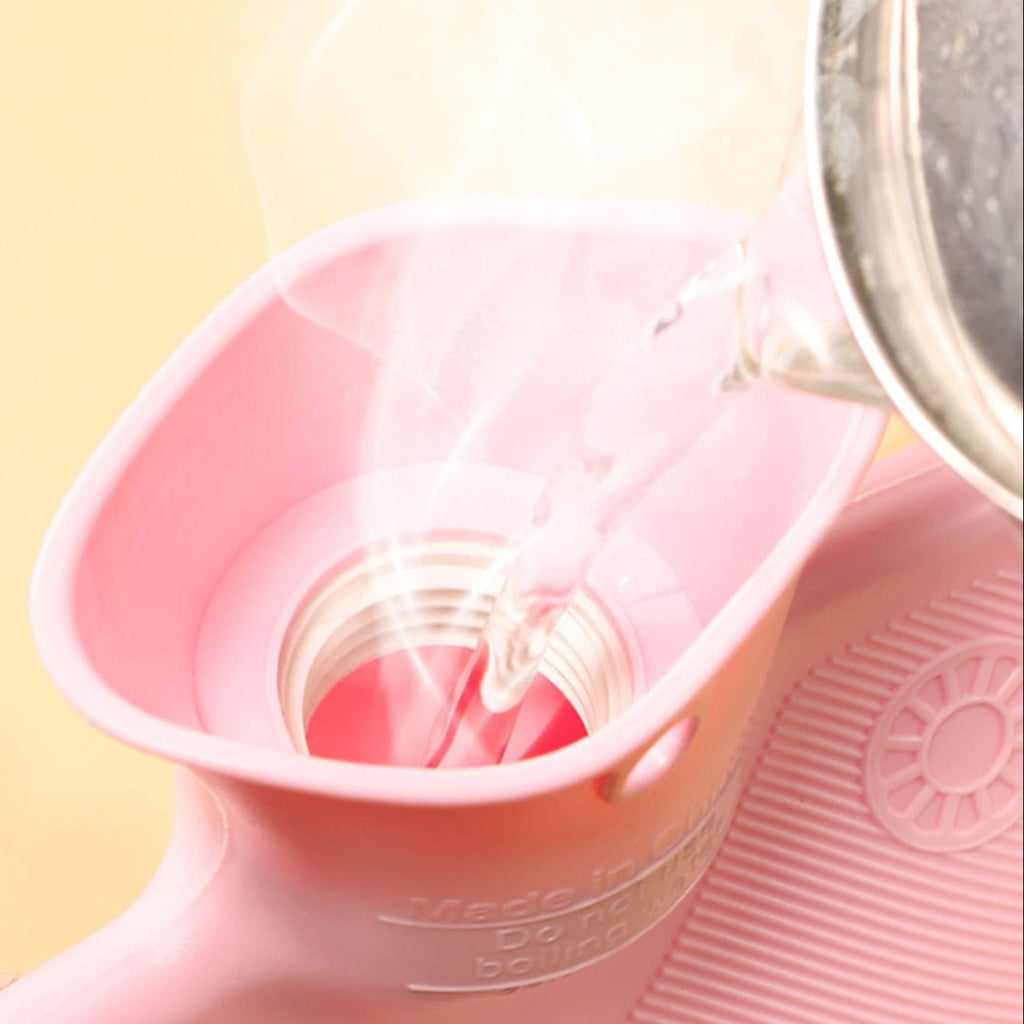 Hot Water Bag with Plush Cover