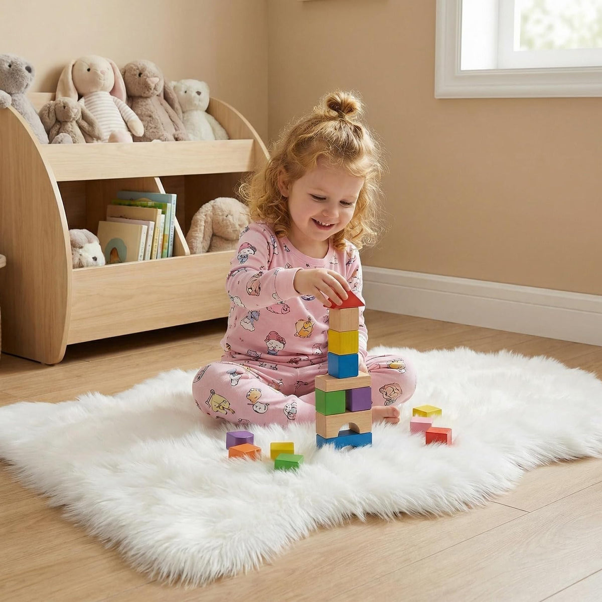 Faux Fur Shaggy Rug
