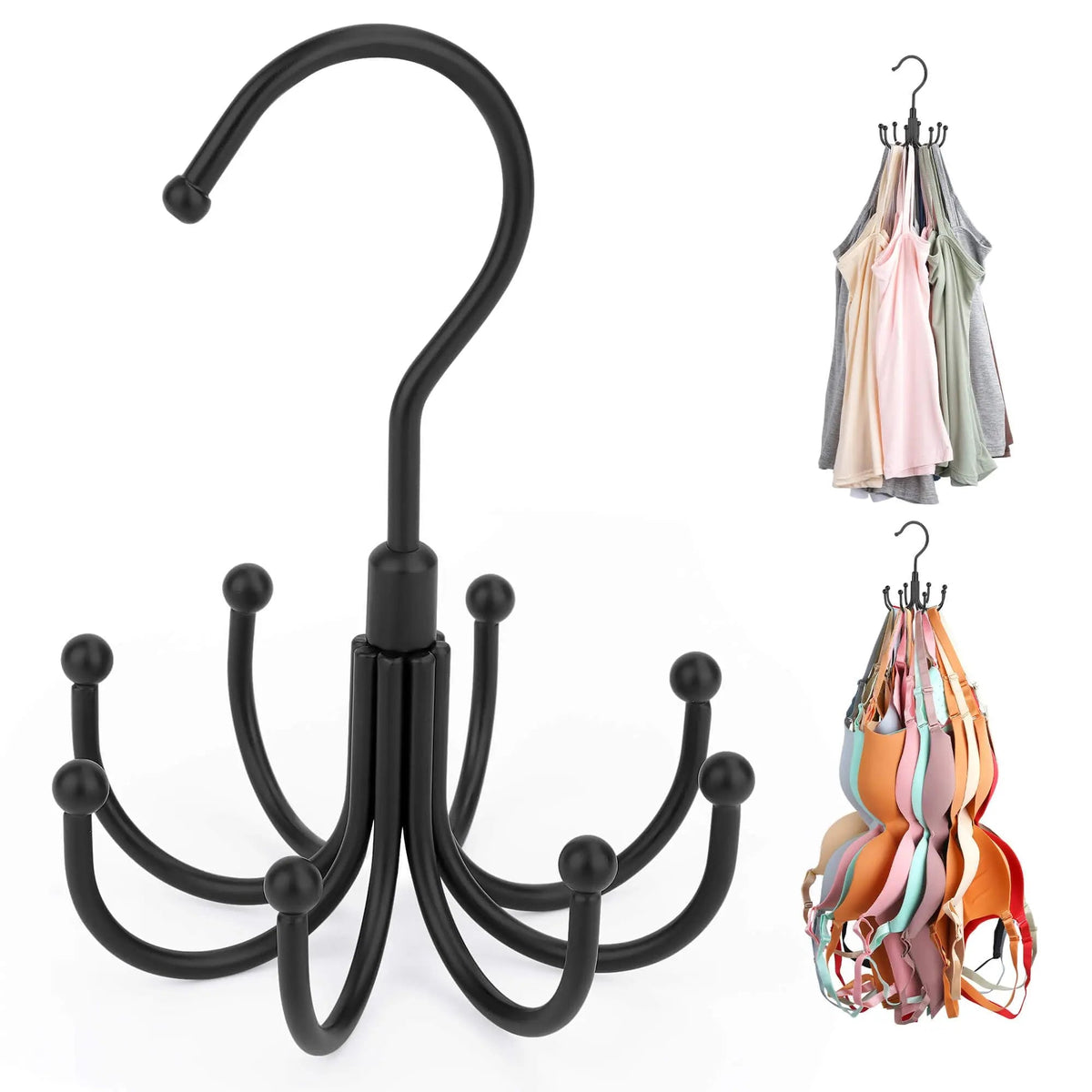 Rotating Bra Organizer Hanger