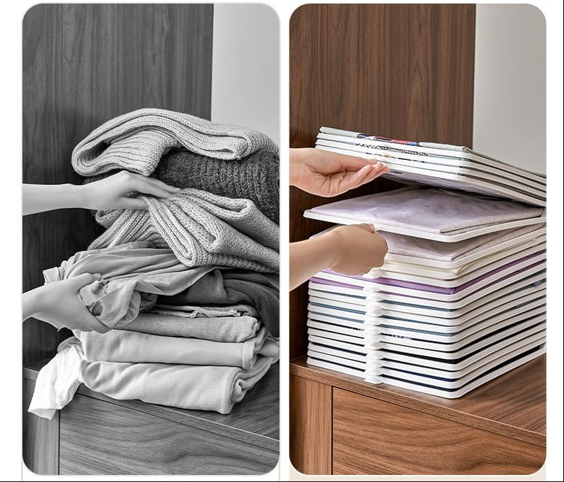 Stackable Shirt Organizer (5 pcs)