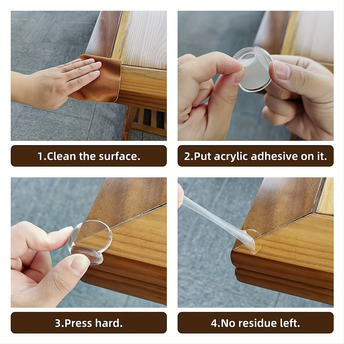 Silicone Corner Guards (12 Pcs)