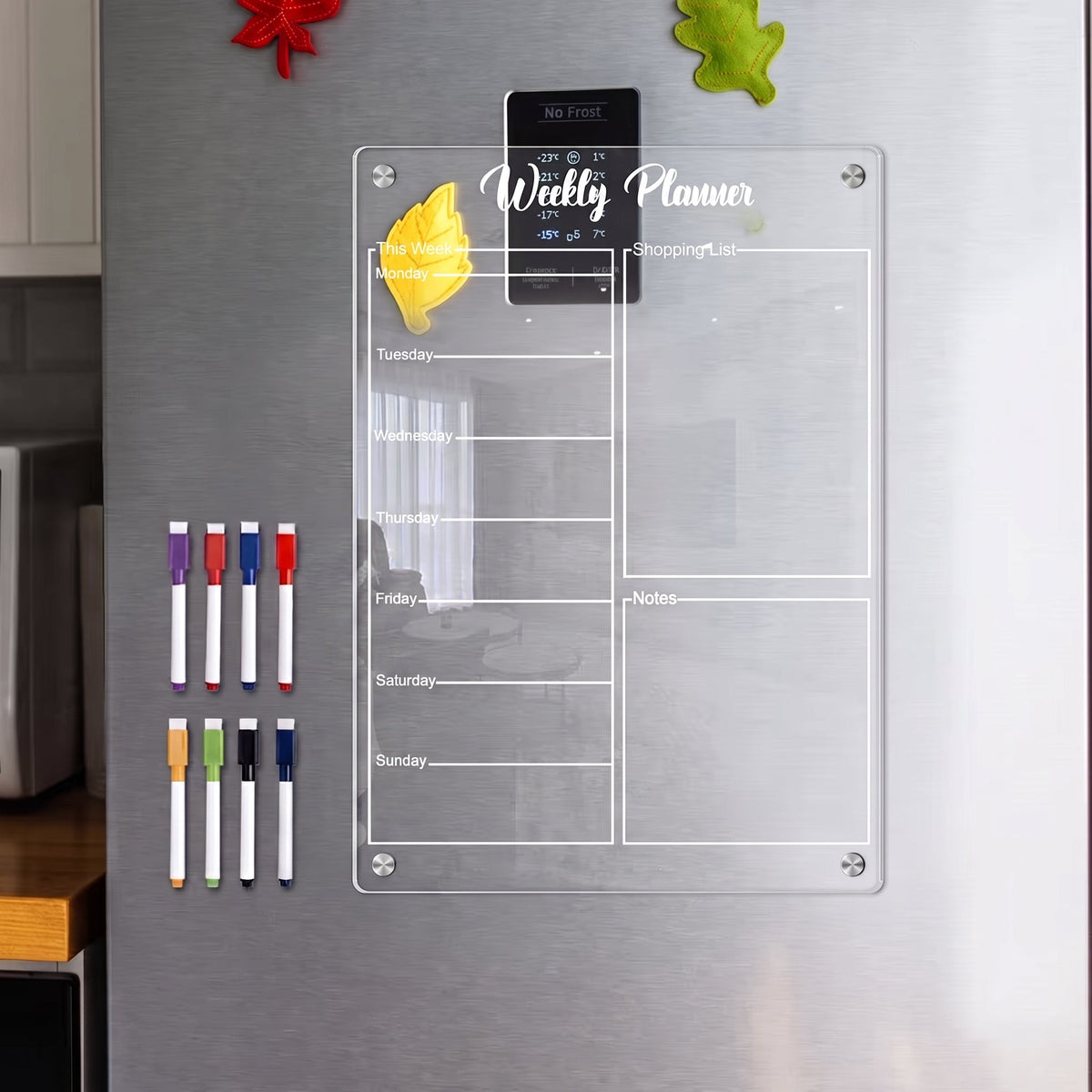 Magnetic Weekly Planner