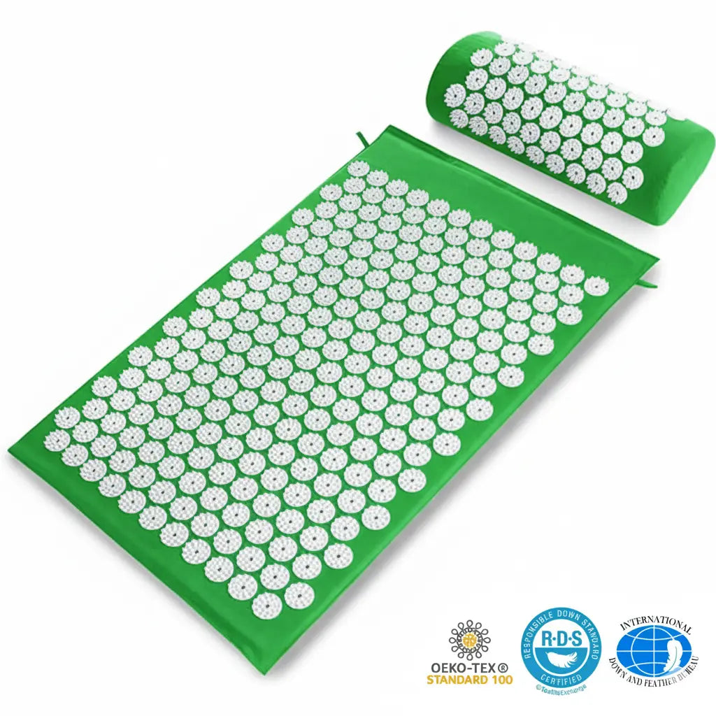 Acupressure Mat and Pillow Set
