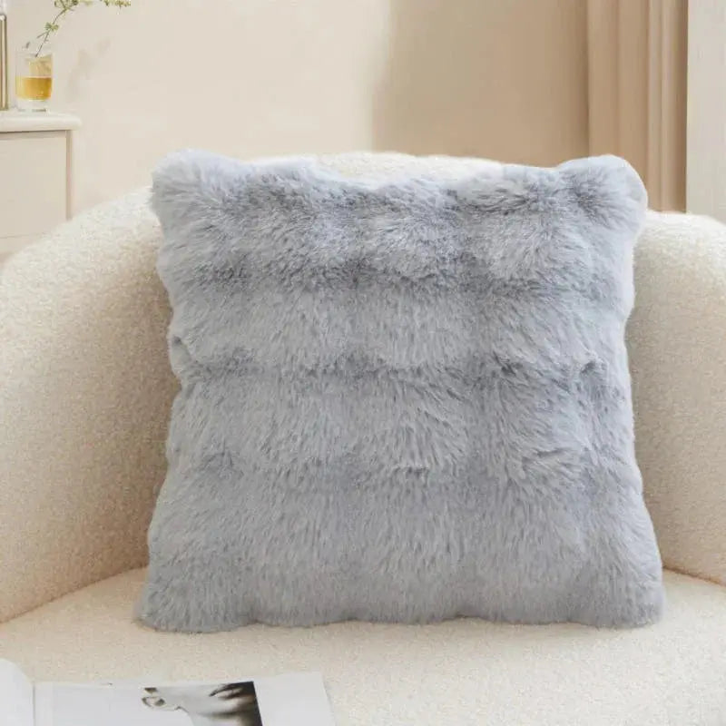 Faux Fur Velvet Pillow Cover