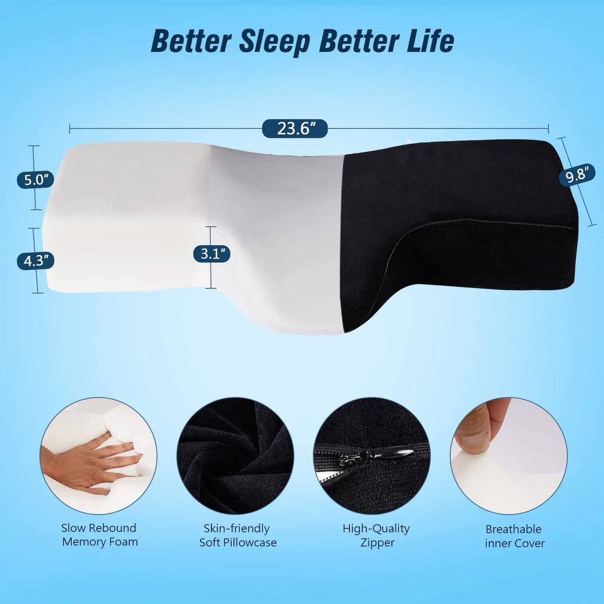 Lash Extension Support Pillow