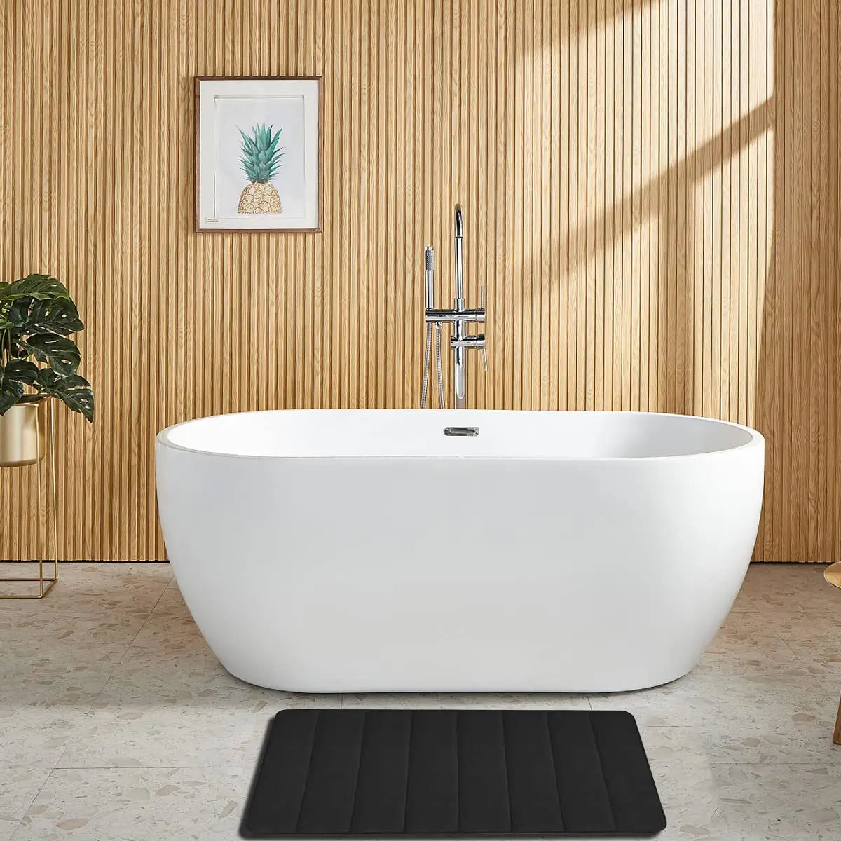 Memory Foam Bathroom Rug Set