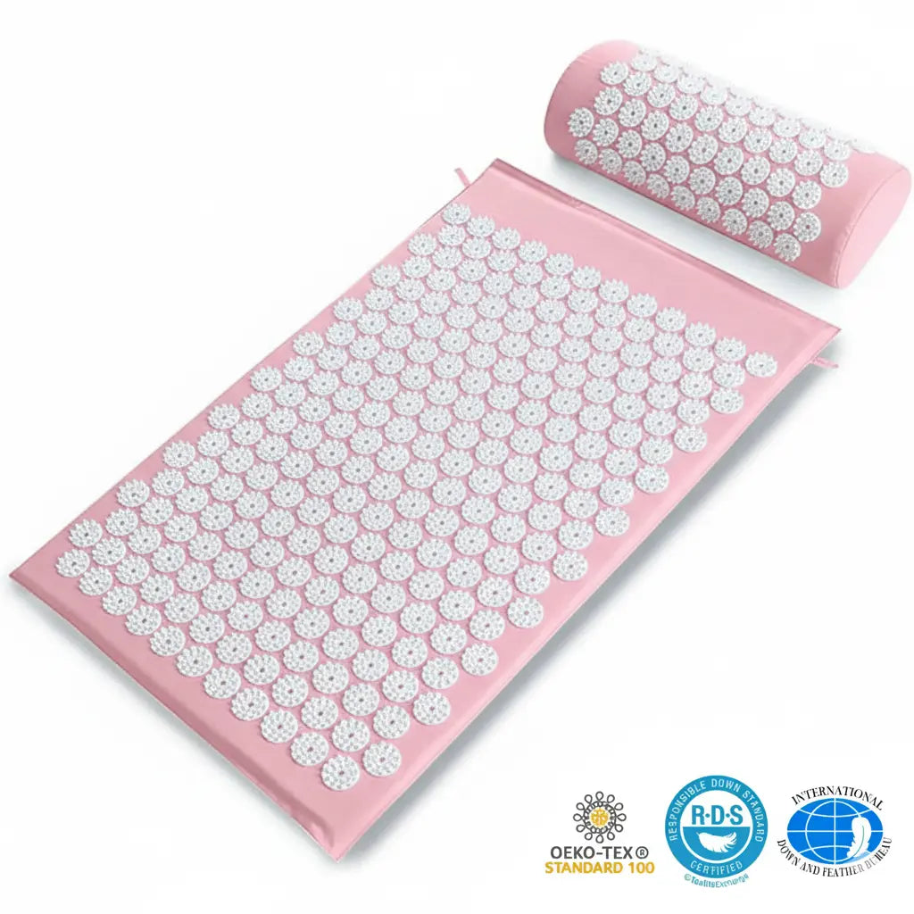 Acupressure Mat and Pillow Set