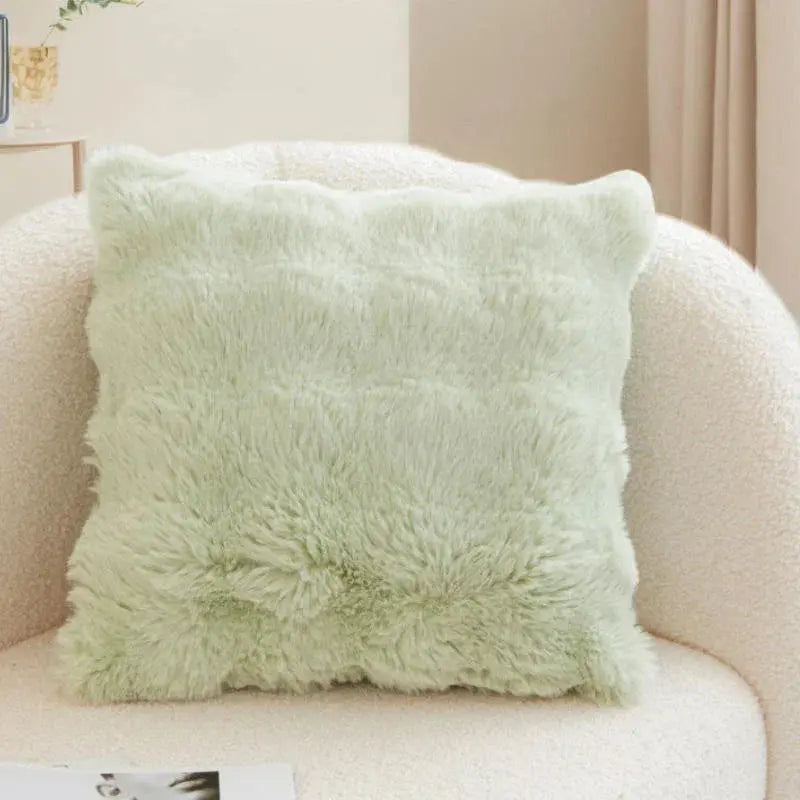 Faux Fur Velvet Pillow Cover